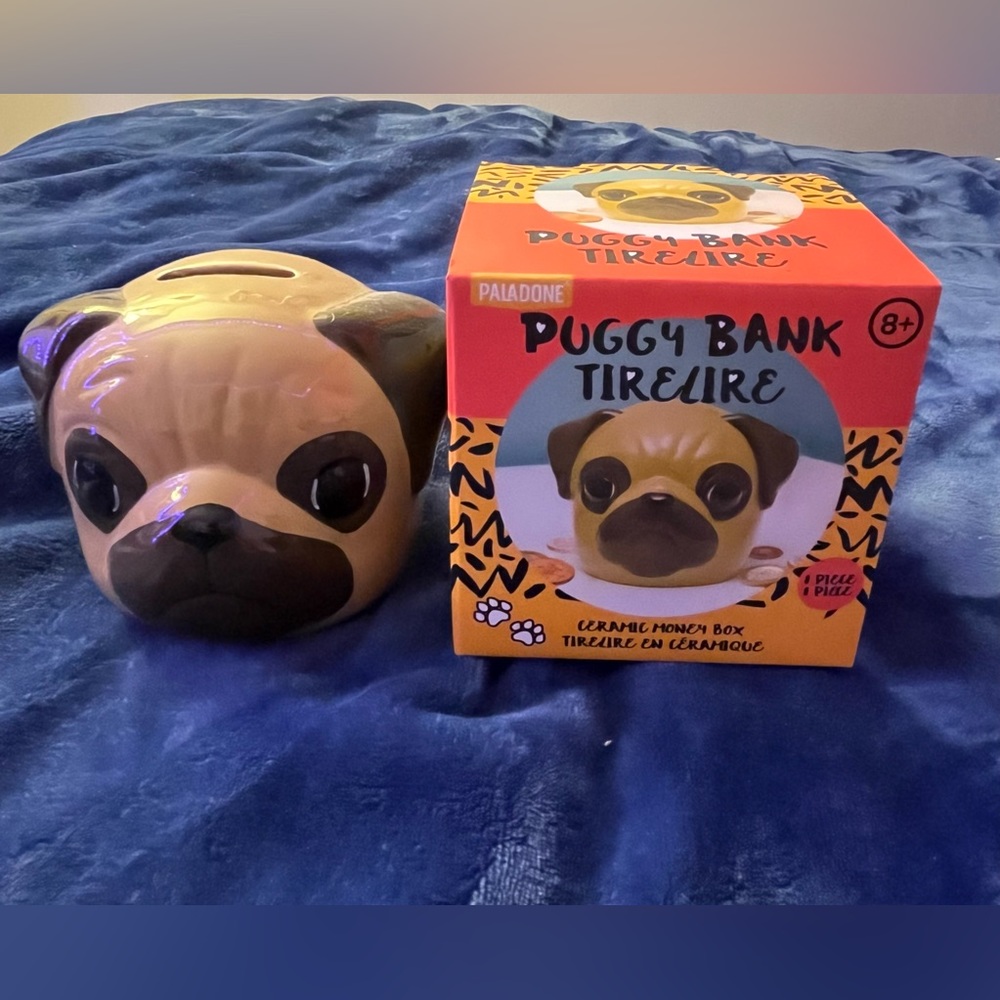 Pug Piggy Bank